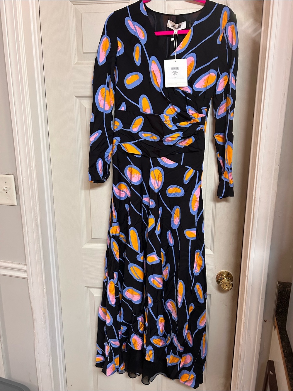 NWT - Diane Von Furstenberg Lanira Maxi Dress in Magic Lights